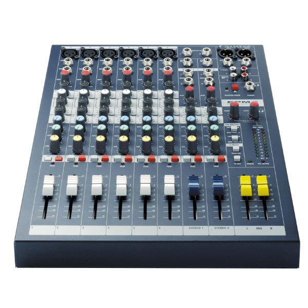 Soundcraft EPM6 8 Channel Analog Mixer with 6 Mic Preamps (EPM 6)