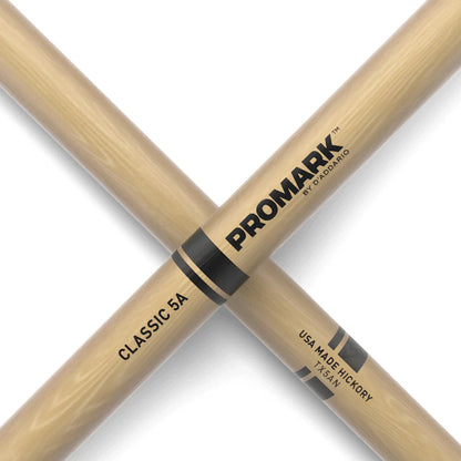 ProMark Classic Forward Series Hickory Oval Nylon Tip Drumstick (TX5AN, TX5BN, TX7AN)