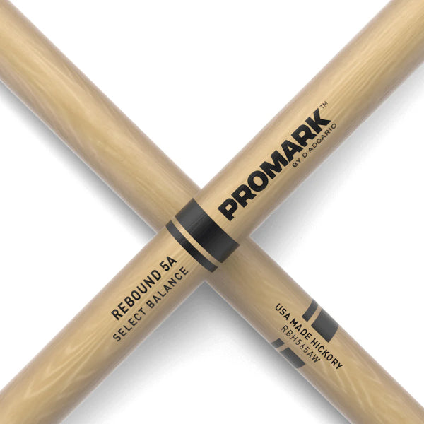 ProMark Classic Rebound 5A Series Hickory Acorn Wood Tip Drumstick (RBH565AW, RBH565LAW)