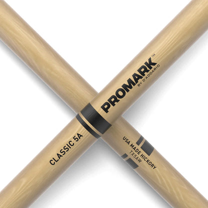 ProMark Classic Forward Series Hickory Oval Wood Tip Drumstick (TX5AW, TX5BW, TX7AW)