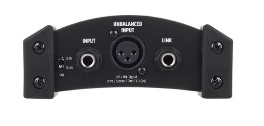 LD Systems LDI02 DI Box High Performance Active Instrument Direct Box