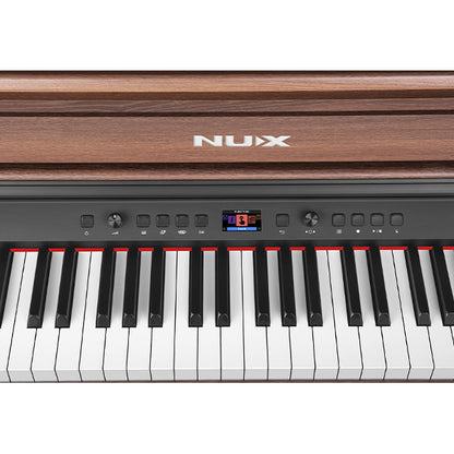 Nux NCK-430 88 Keys Digital Piano Grand Hammer with Bluetooth - Walnut Wood (NCK430)