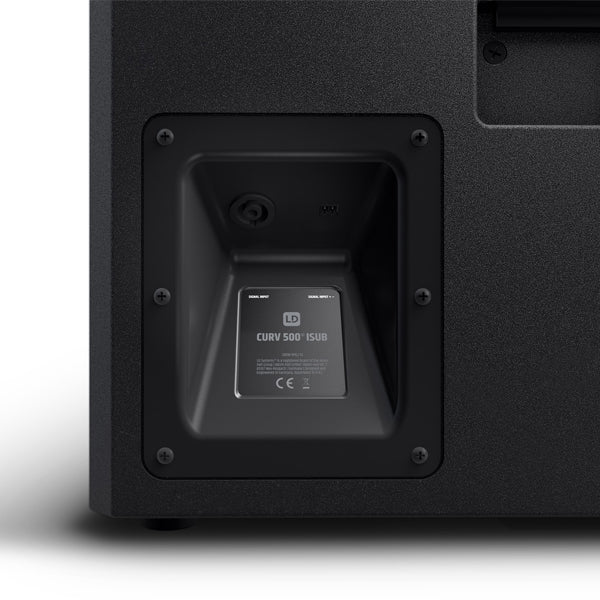LD Systems CURV 500 I SUB 200 Watt Installation Subwoofer with 10 Inch Bass Reflex Construction (CURV500ISUB)