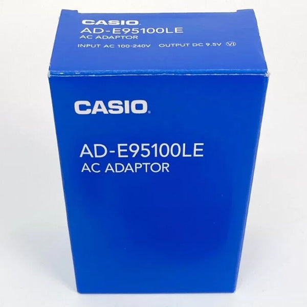 CASIO AD-E95100LE 9.5V Ac Adaptor Power Supply Adapter for Keyboard and Digital Piano (ADE95100LE)