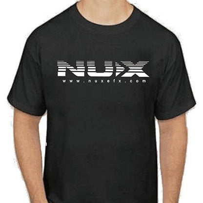 NUX T-Shirt Fully Cotton with Logo - Black