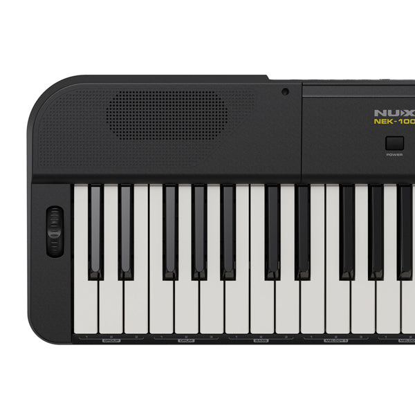 Nux NEK-100 61 Keys Portable Digital Electronic Keyboard with Touch Response and Bluetooth (NEK100)