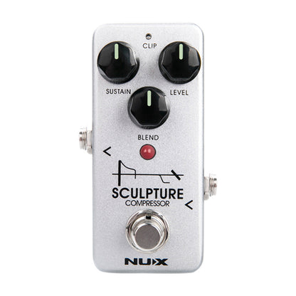 Nux NCP-2 Sculpture Mini Compressor Guitar Effect Pedal 2 Clip Mode (NCP2)