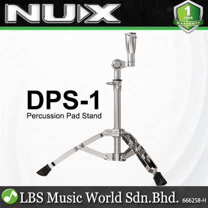 NUX DPS-1 Adjustable Chrome Percussion Pad Stand (DPS1)