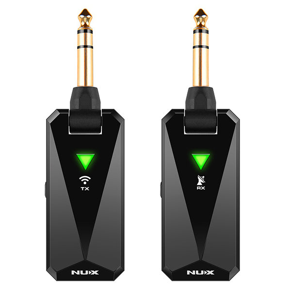 Nux B-5RC 2.4GHz Wireless System Guitar Transmitter Receiver with Charging Case (B5RC)