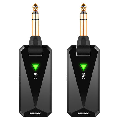 Nux B-5RC 2.4GHz Wireless System Guitar Transmitter Receiver with Charging Case (B5RC)