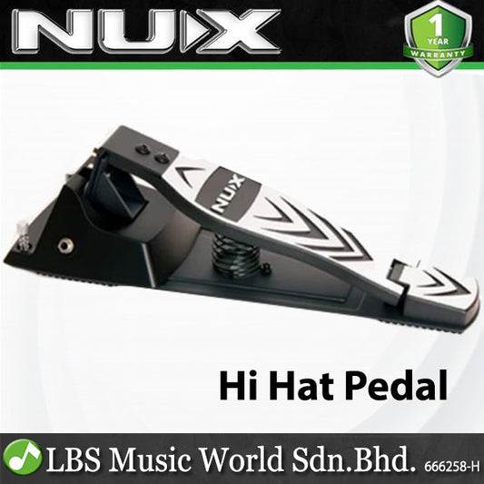 NUX Hi-Hat Kick Pedal Controller Digital Drum Compatible with Majority Digital Drum (Hi Hat)