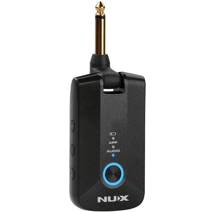 Nux Mighty Plug MP-2 MP-3 Silent Guitar and Bass Amp Modeller Headphone Amp Speaker Amplifier with Bluetooth (MP2 MP3)