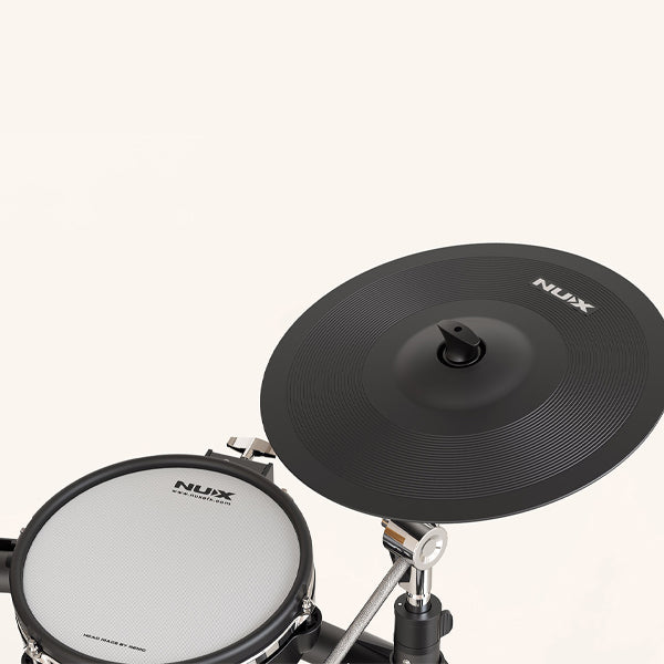 NUX DM-8 5 Piece Professional Digital Electronic Drum Set with Remo Mesh Head (DM8 DM 8)