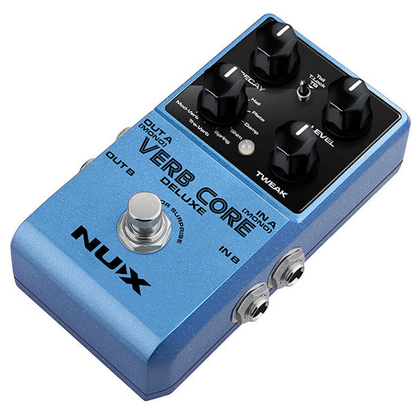 NUX Verb Core Deluxe 8 Reverb Type Electric Guitar Effect Pedal