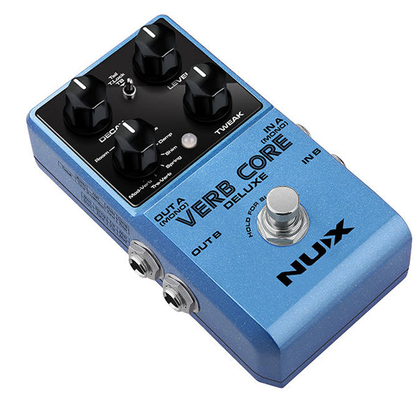 NUX Verb Core Deluxe 8 Reverb Type Electric Guitar Effect Pedal