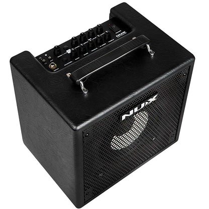 NUX Mighty Bass 50BT 50 watt Compact Modeling Bass Speaker Amplifier with Bluetooth Amp (50 BT)