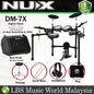 Nux DM-7X All Remo Mesh Head Digital Drum with PA-50 Personal Monitor Speaker (DM7X PA50)