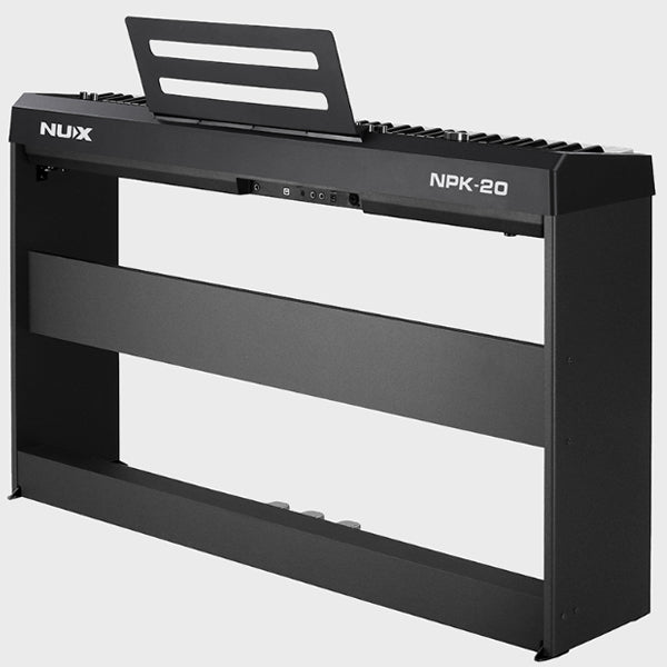 NUX NPK-20 88 Key Digital Piano With Wooden Stand, Bluetooth and Weighted Keyboard (NPK20 NPK 20)