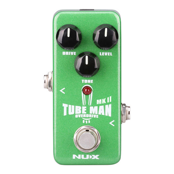 Nux NOD-2 Tube Man MKII Overdrive Mini Electric Guitar Effects Pedal (NOD2)