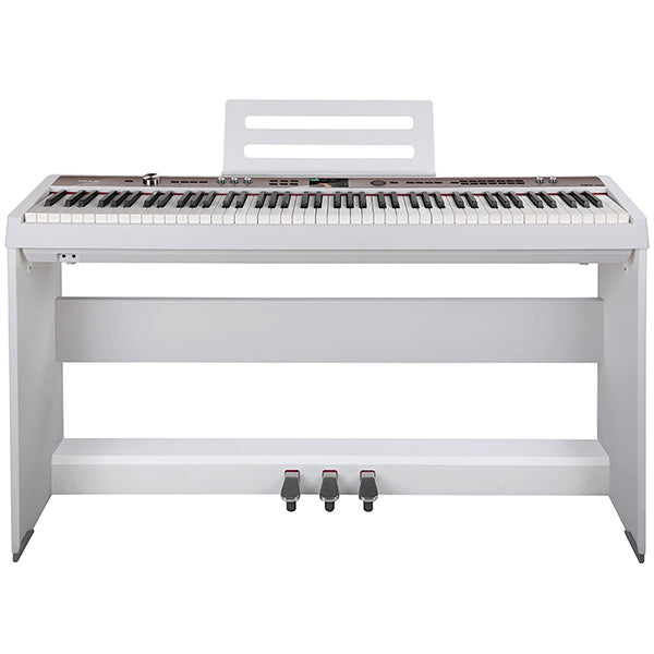 NUX NPK-20 88 Key Digital Piano With Wooden Stand, Bluetooth and Weighted Keyboard (NPK20 NPK 20)