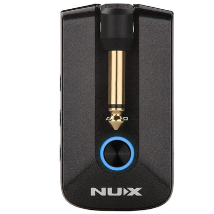 NUX MP-3 Mighty Plug Pro Guitar Amplifier and Bass Amp Modeling Earphone Amplug (MP3)