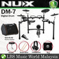 Nux DM-7 All Mesh Head Digital Drum with PA-50 Personal Monitor Speaker (DM7 PA50)
