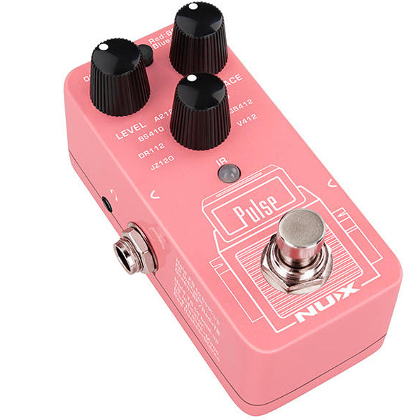 NUX NSS-4 Pulse Mini IR Loader Electric, Bass and Acoustic Guitar Cabinet Amp Simulator Effect Pedal (NSS4)