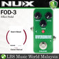 Nux FOD-3 Overdrive Mini Analogue Electric Guitar and Bass Effect Pedal (FOD3 FOD 3)