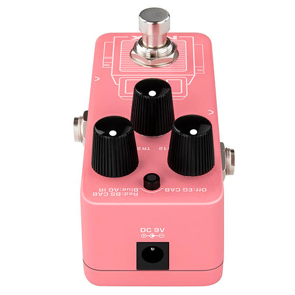 NUX NSS-4 Pulse Mini IR Loader Electric, Bass and Acoustic Guitar Cabinet Amp Simulator Effect Pedal (NSS4)