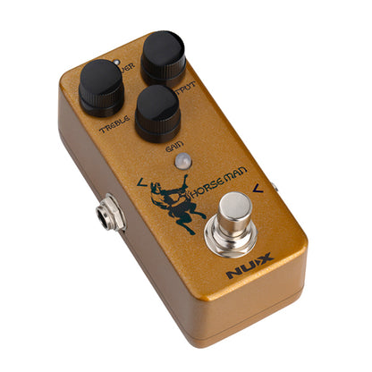 Nux NOD-1 Overdrive Guitar Effect Pedal True Bypass Gold Silver Modes (NOD1)