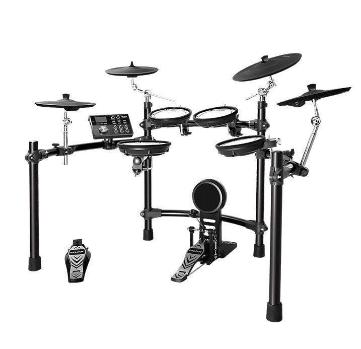 Nux DM-7 All Mesh Head Digital Drum with PA-50 Personal Monitor Speaker (DM7 PA50)
