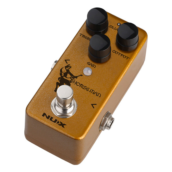 Nux NOD-1 Overdrive Guitar Effect Pedal True Bypass Gold Silver Modes (NOD1)