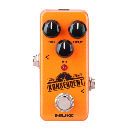 Nux NDD-2 Konsequent Digital Delay Mini Effects Electric Guitar Effect Pedal (NDD2 NDD 2)