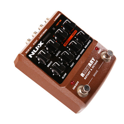 Nux Roctary Leslie Simulator and Polyphonic Octave Guitar Keyboard Speaker Effects