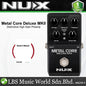 NUX Metal Core Deluxe MKII 3 Distortion High Gain Preamp Guitar Effect Pedal with True Bypass
