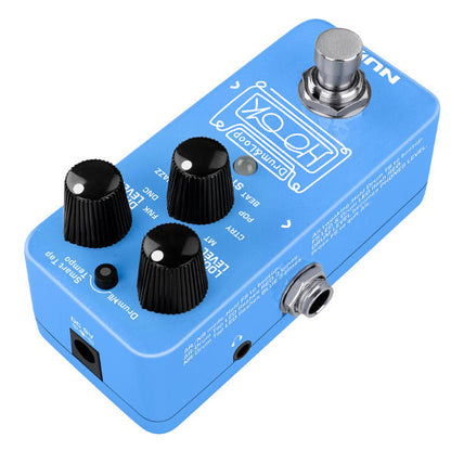 NUX HOOK NDL-3 Drum & Loop Mini Looper Electric Guitar Pedal with Auto Tempo Detection (NDL3)