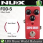 Nux FOD-5 Supa Drive Mini Analog Overdrive Electric Guitar Bass Effect Pedal (FOD5 FOD 5)