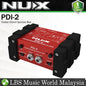 Nux PDI-2 9V Transformer Isolated DI Box Instrument Direct Injection Box (PDI2 PDI 2)
