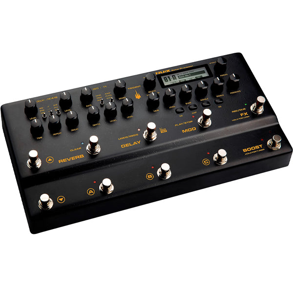 NUX Trident NME-5 Multi Effect Processor Guitar Pedal with Amp Modeler with IR Loader (NME5 NME 5)