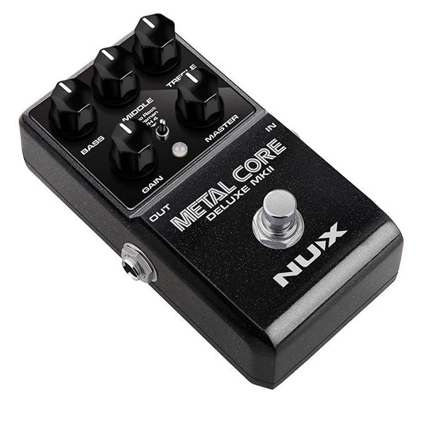 NUX Metal Core Deluxe MKII 3 Distortion High Gain Preamp Guitar Effect Pedal with True Bypass