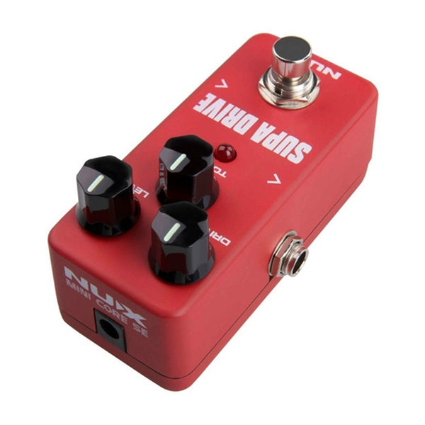 Nux FOD-5 Supa Drive Mini Analog Overdrive Electric Guitar Bass Effect Pedal (FOD5 FOD 5)
