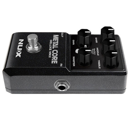 NUX Metal Core Deluxe MKII 3 Distortion High Gain Preamp Guitar Effect Pedal with True Bypass
