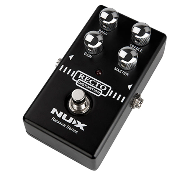 Nux Recto Distortion 9V Reissue Series Guitar Effect Pedal Heavy Distortion Effects with True Bypass