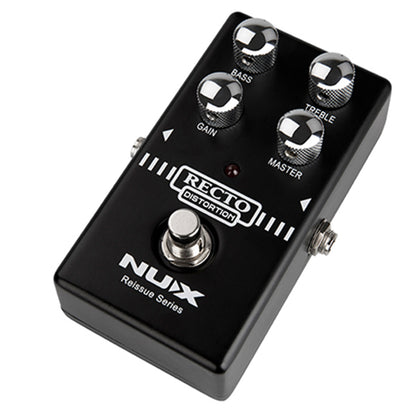 Nux Recto Distortion 9V Reissue Series Guitar Effect Pedal Heavy Distortion Effects with True Bypass