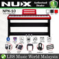 NUX NPK-10 88 Key Digital Piano with Wooden Stand and Bluetooth Connectivity Weighted Keyboard (NPK10)