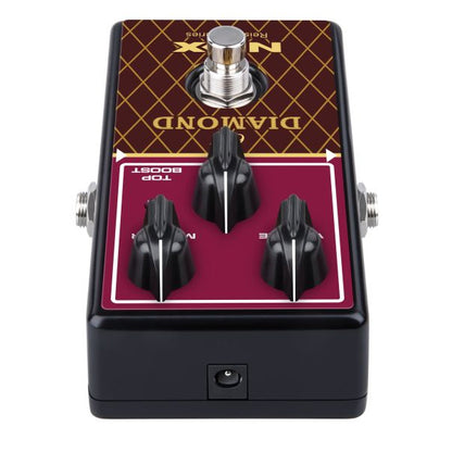 NUX NRO-6 Reissue Series 63 Diamond Overdrive Guitar Effect Pedal (NRO6)