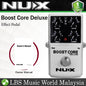 Nux Boost Core Deluxe Booster Effect Pedal Overdrive Distortion 3 Boost Modes