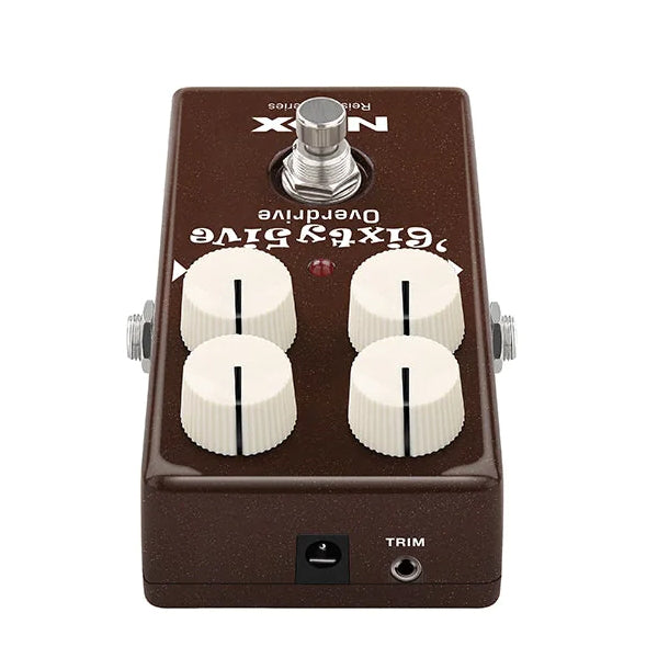 NUX 6ixty 5ive Overdrive Reissue Series Black Panel Electric Guitar Effect Pedal (65)
