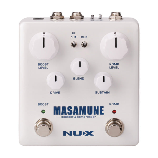 Nux NBK-5 Masamune Booster and  Compressor Guitar Effects Pedal (NBK5)