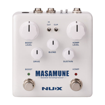 Nux NBK-5 Masamune Booster and  Compressor Guitar Effects Pedal (NBK5)